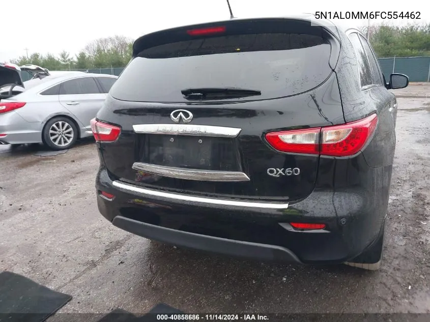 2015 Infiniti Qx60 VIN: 5N1AL0MM6FC554462 Lot: 40858686