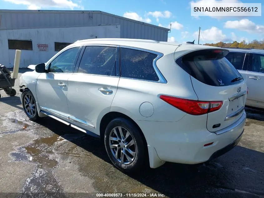 2015 Infiniti Qx60 VIN: 5N1AL0MN8FC556612 Lot: 40869573