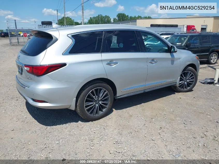 2016 Infiniti Qx60 VIN: 5N1AL0MM4GC529254 Lot: 39928147