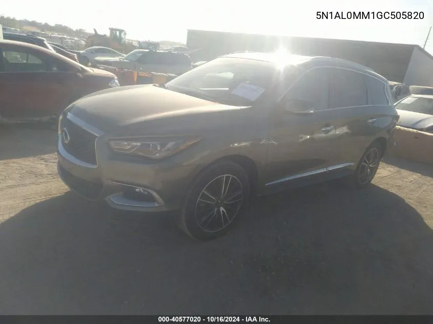 5N1AL0MM1GC505820 2016 Infiniti Qx60