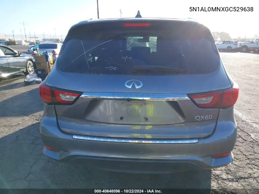 5N1AL0MNXGC529638 2016 Infiniti Qx60