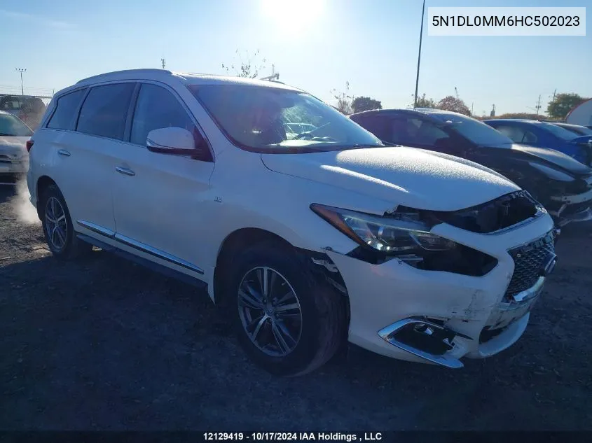 5N1DL0MM6HC502023 2017 Infiniti Qx60