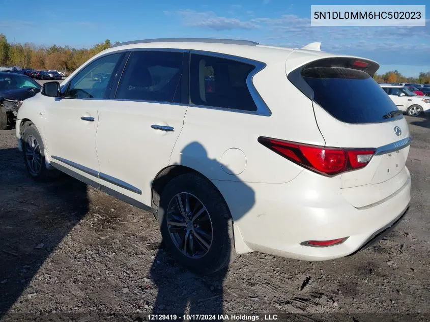 5N1DL0MM6HC502023 2017 Infiniti Qx60