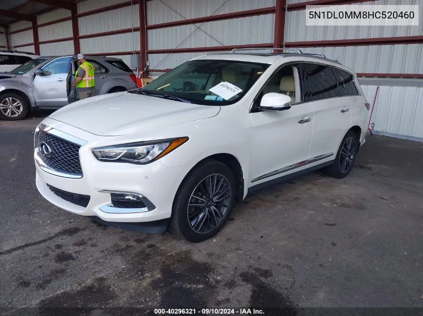 5N1DL0MM8HC520460 2017 Infiniti Qx60