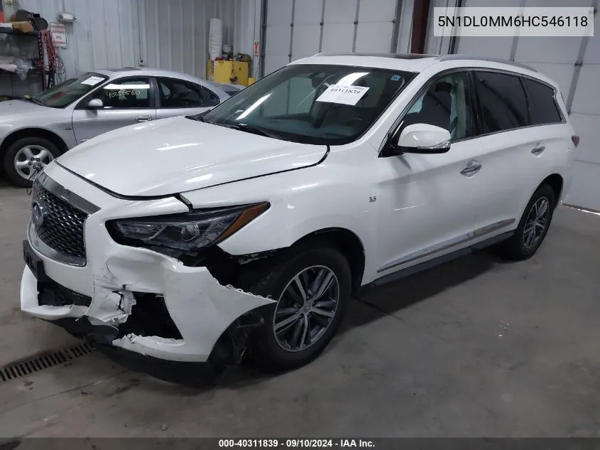 5N1DL0MM6HC546118 2017 Infiniti Qx60