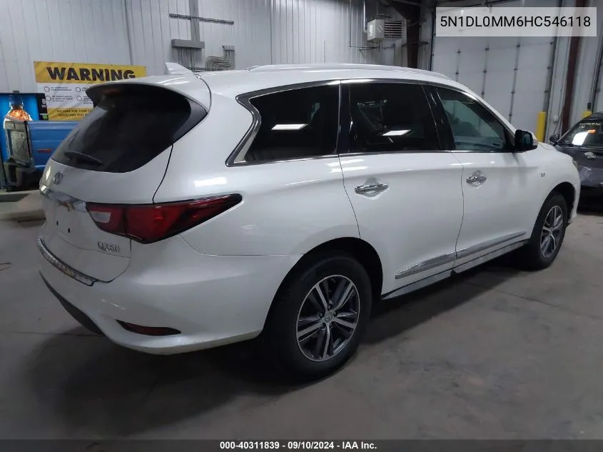 5N1DL0MM6HC546118 2017 Infiniti Qx60