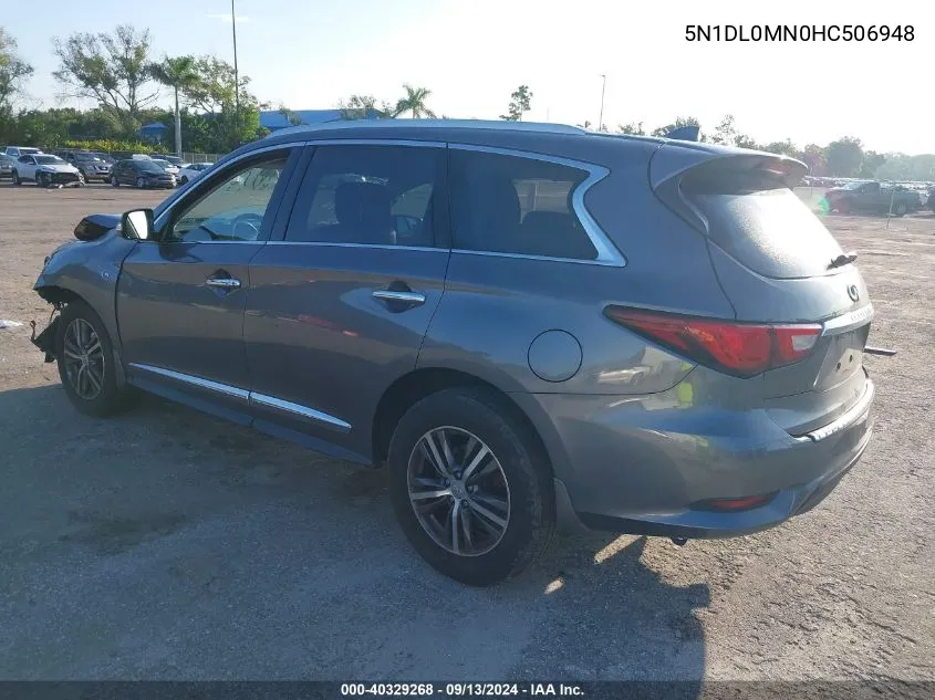 5N1DL0MN0HC506948 2017 Infiniti Qx60