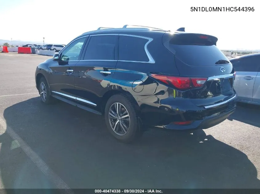 2017 Infiniti Qx60 VIN: 5N1DL0MN1HC544396 Lot: 40474338