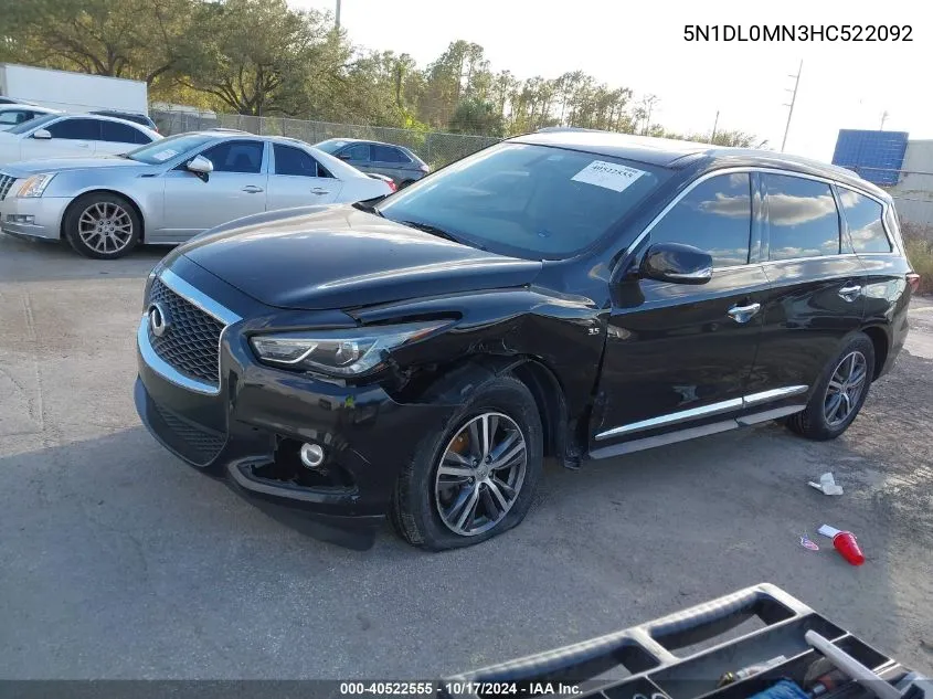 5N1DL0MN3HC522092 2017 Infiniti Qx60