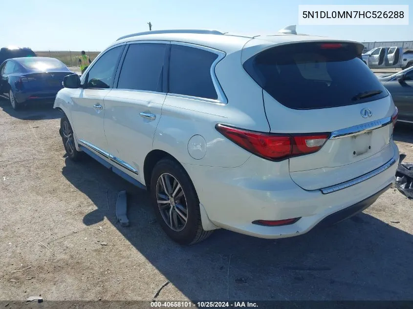 5N1DL0MN7HC526288 2017 Infiniti Qx60