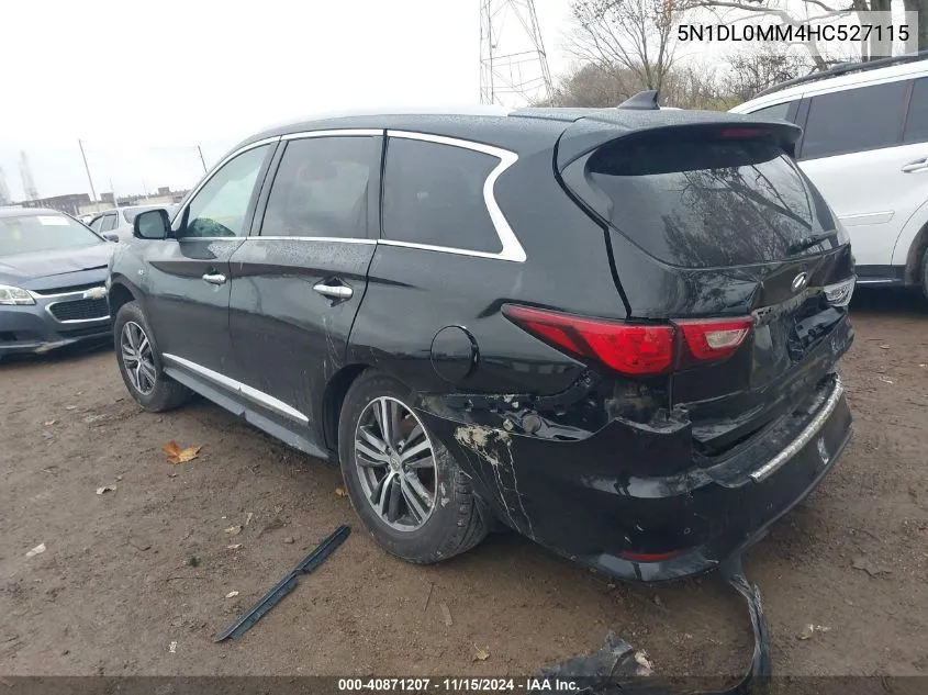 2017 Infiniti Qx60 VIN: 5N1DL0MM4HC527115 Lot: 40871207