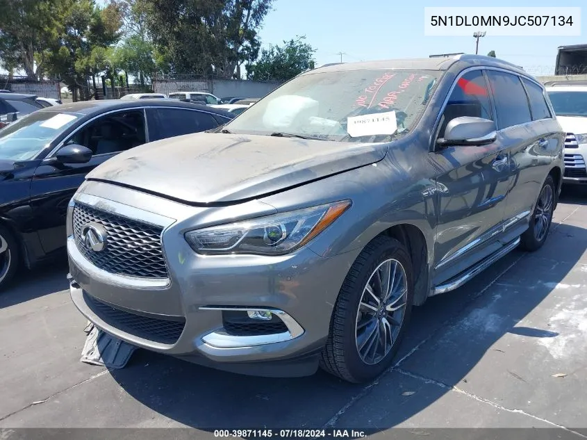 2018 Infiniti Qx60 VIN: 5N1DL0MN9JC507134 Lot: 39871145