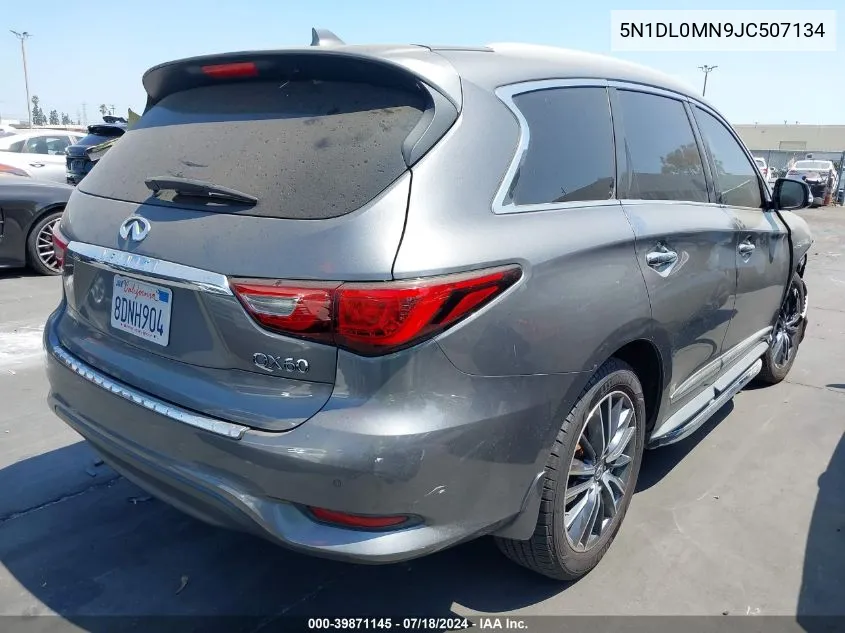 2018 Infiniti Qx60 VIN: 5N1DL0MN9JC507134 Lot: 39871145