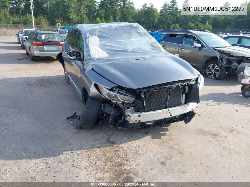 2018 Infiniti Qx60 VIN: 5N1DL0MM2JC512277 Lot: 39888686