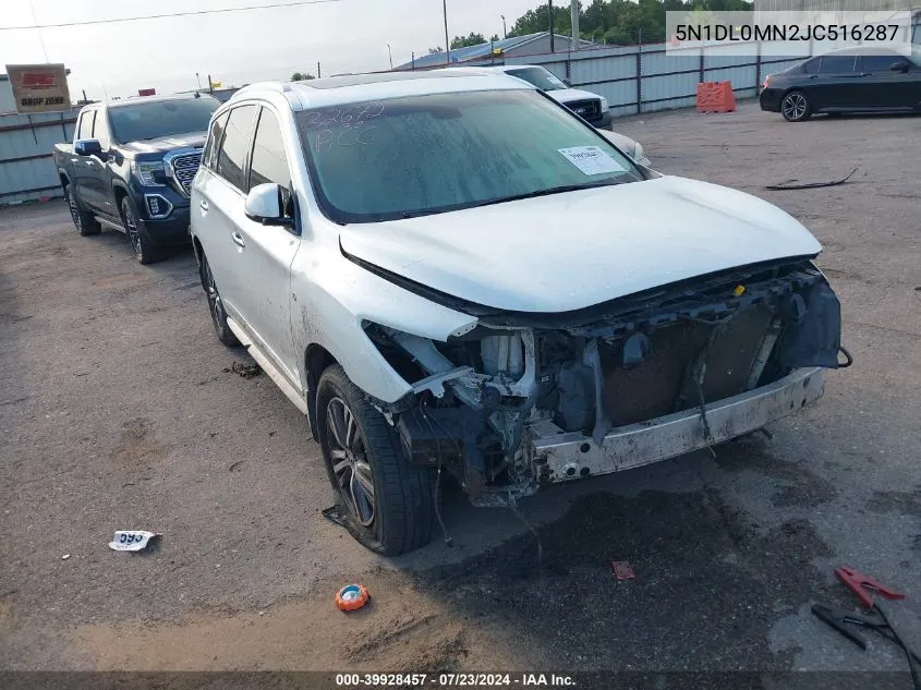 2018 Infiniti Qx60 VIN: 5N1DL0MN2JC516287 Lot: 39928457