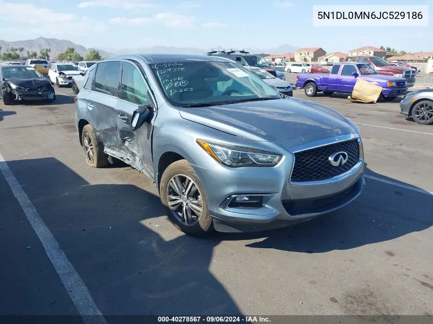 2018 Infiniti Qx60 VIN: 5N1DL0MN6JC529186 Lot: 40278567