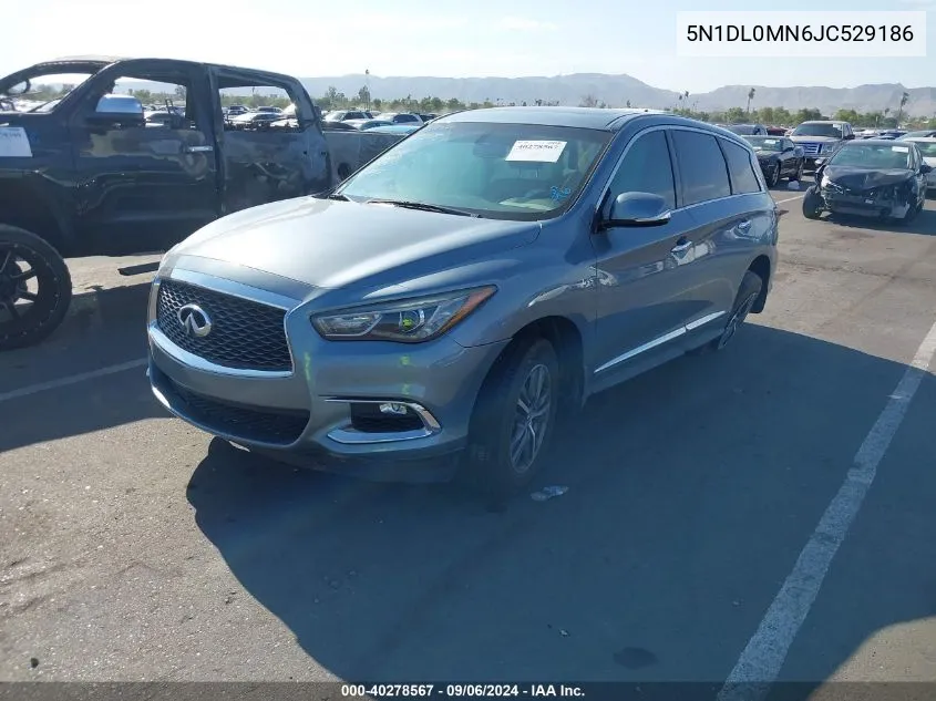 2018 Infiniti Qx60 VIN: 5N1DL0MN6JC529186 Lot: 40278567