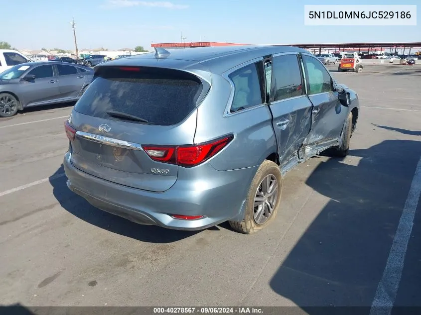 2018 Infiniti Qx60 VIN: 5N1DL0MN6JC529186 Lot: 40278567