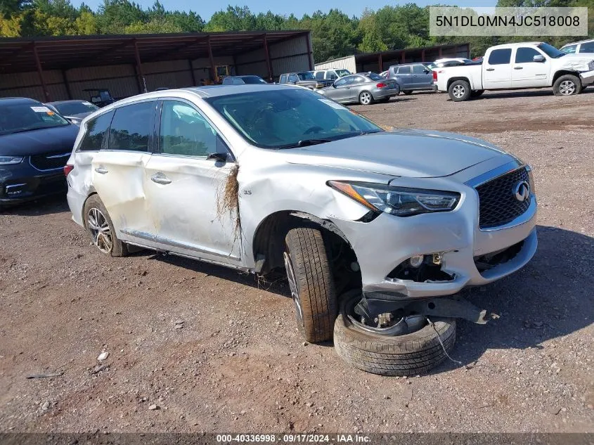 2018 Infiniti Qx60 VIN: 5N1DL0MN4JC518008 Lot: 40336998