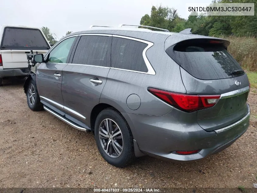 2018 Infiniti Qx60 VIN: 5N1DL0MM3JC530447 Lot: 40437803