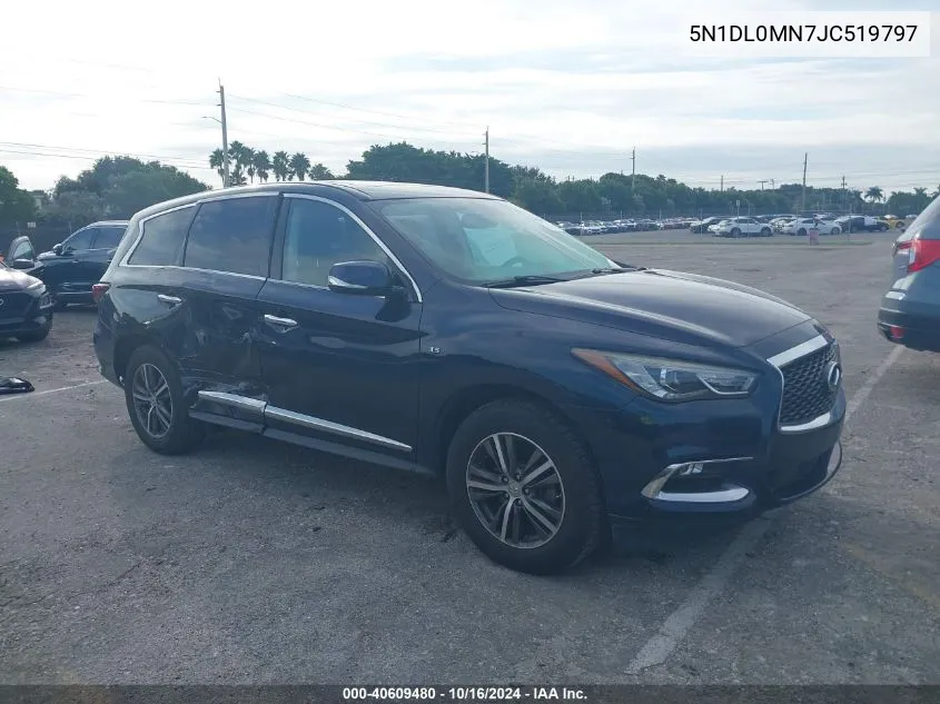 2018 Infiniti Qx60 VIN: 5N1DL0MN7JC519797 Lot: 40609480