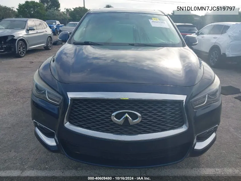 2018 Infiniti Qx60 VIN: 5N1DL0MN7JC519797 Lot: 40609480