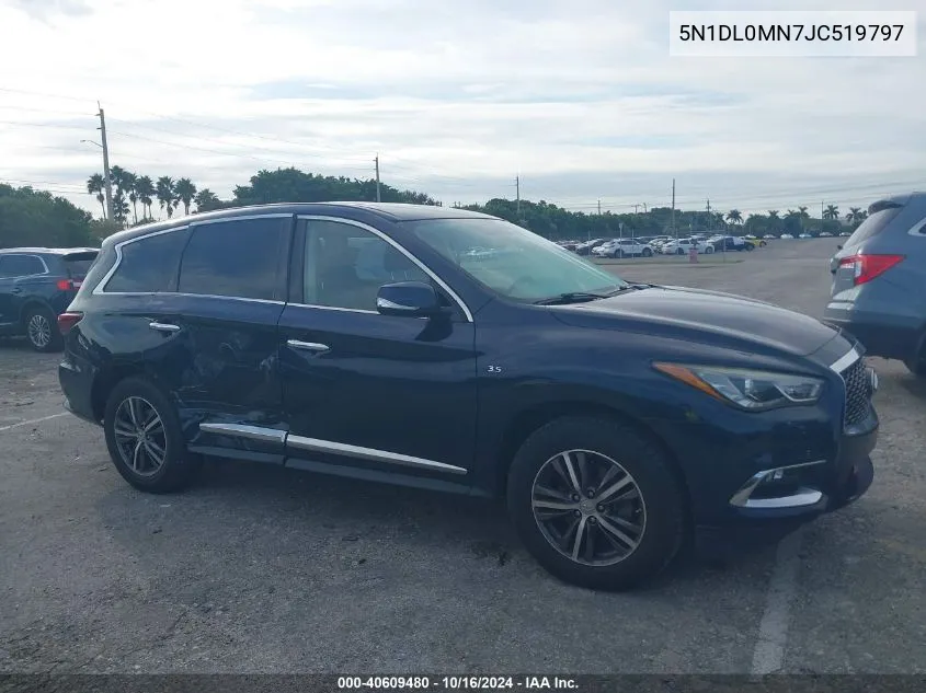 2018 Infiniti Qx60 VIN: 5N1DL0MN7JC519797 Lot: 40609480