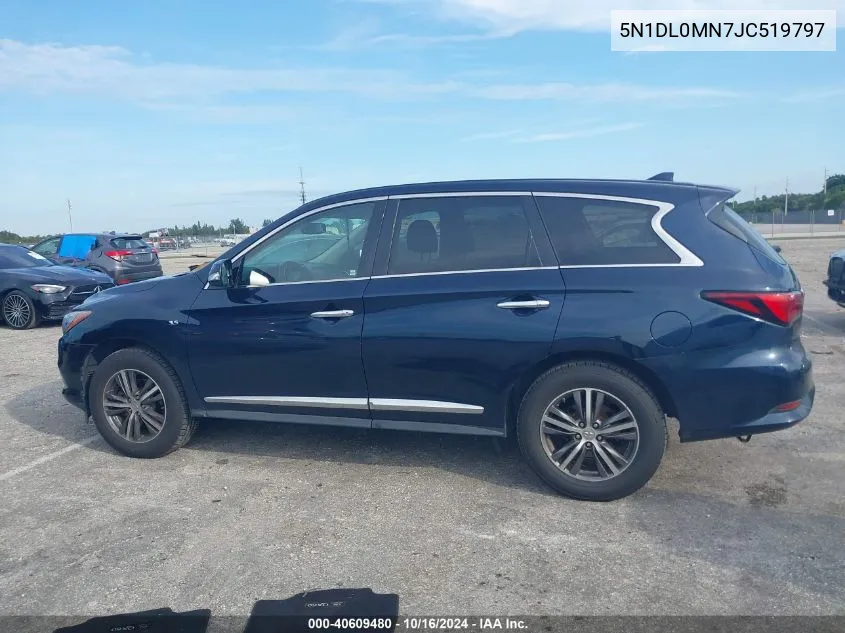 2018 Infiniti Qx60 VIN: 5N1DL0MN7JC519797 Lot: 40609480