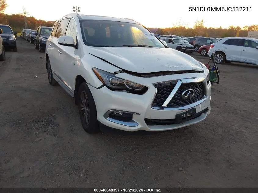 5N1DL0MM6JC532211 2018 Infiniti Qx60