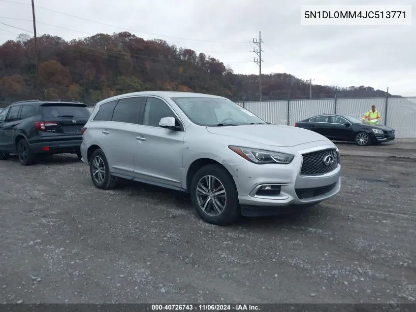 2018 Infiniti Qx60 VIN: 5N1DL0MM4JC513771 Lot: 40726743