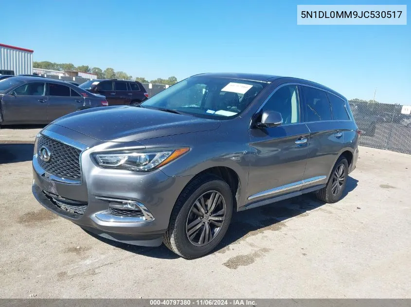 2018 Infiniti Qx60 VIN: 5N1DL0MM9JC530517 Lot: 40797380