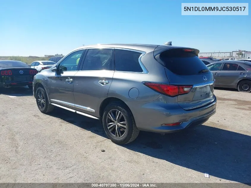 2018 Infiniti Qx60 VIN: 5N1DL0MM9JC530517 Lot: 40797380