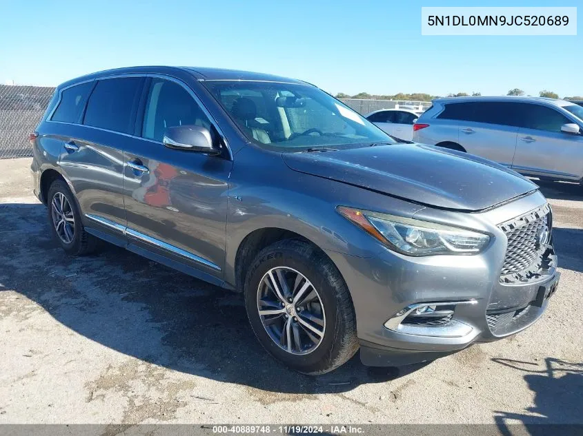 2018 Infiniti Qx60 VIN: 5N1DL0MN9JC520689 Lot: 40889748