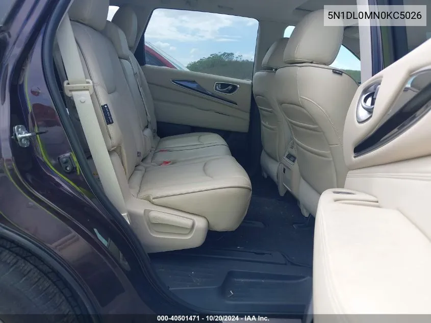 5N1DL0MN0KC5026 2019 Infiniti Qx60 Luxe/Pure