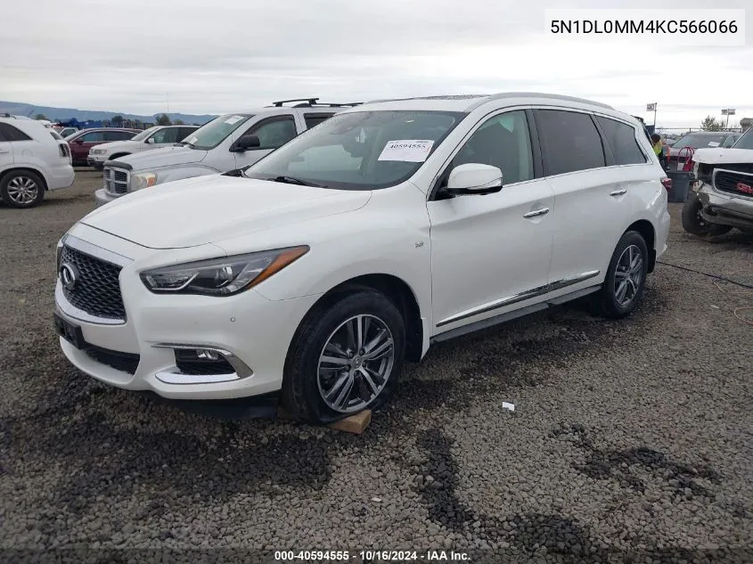 5N1DL0MM4KC566066 2019 Infiniti Qx60 Luxe