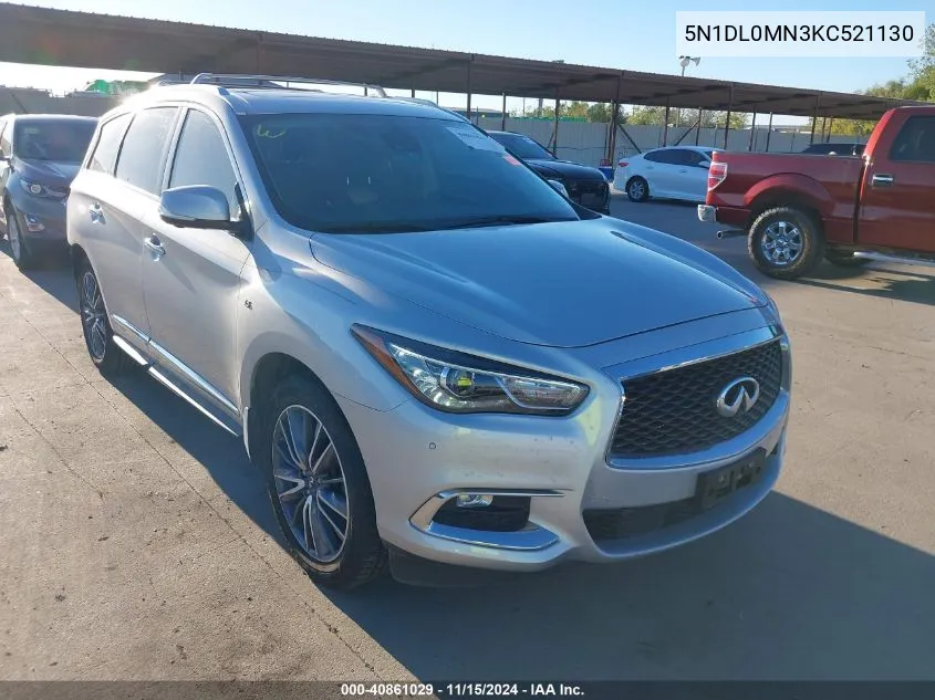 2019 Infiniti Qx60 Luxe VIN: 5N1DL0MN3KC521130 Lot: 40861029