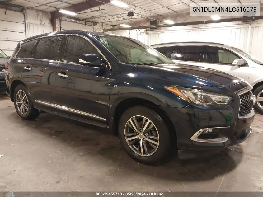 2020 Infiniti Qx60 Pure VIN: 5N1DL0MN4LC516679 Lot: 39455710