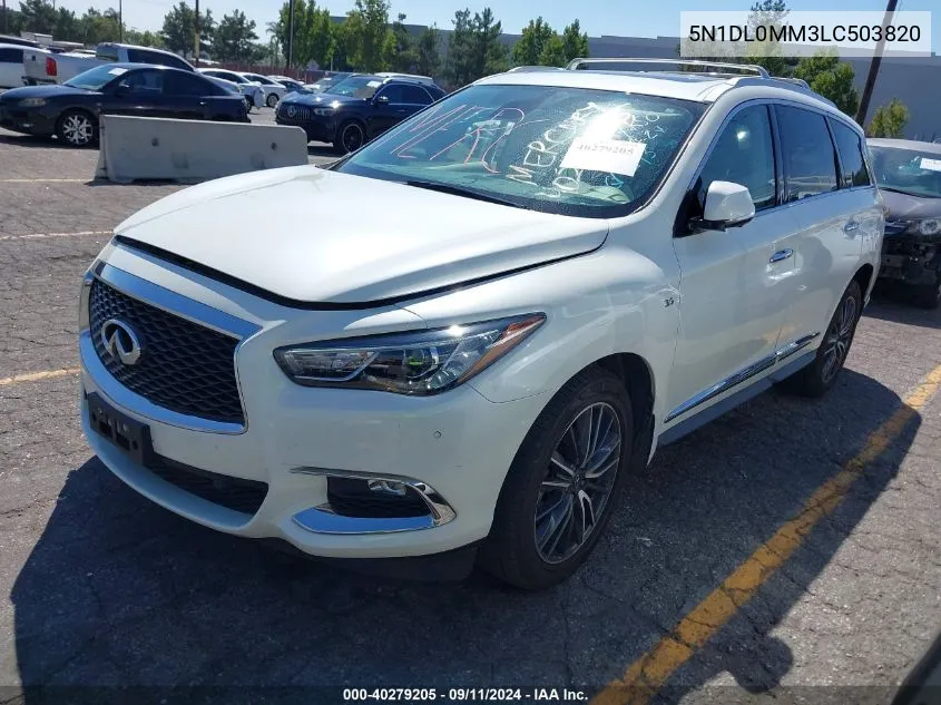 5N1DL0MM3LC503820 2020 Infiniti Qx60 Luxe Awd