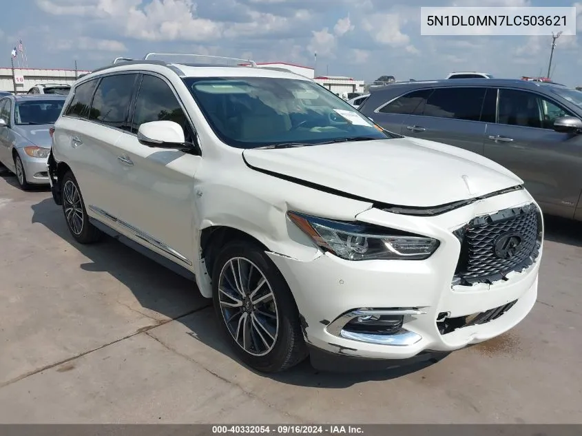 5N1DL0MN7LC503621 2020 Infiniti Qx60 Luxe