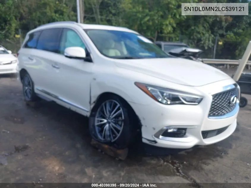 2020 Infiniti Qx60 Luxe VIN: 5N1DL0MN2LC539121 Lot: 40398395