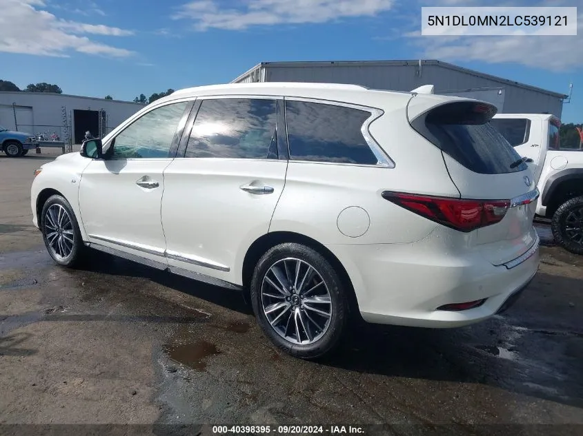 2020 Infiniti Qx60 Luxe VIN: 5N1DL0MN2LC539121 Lot: 40398395