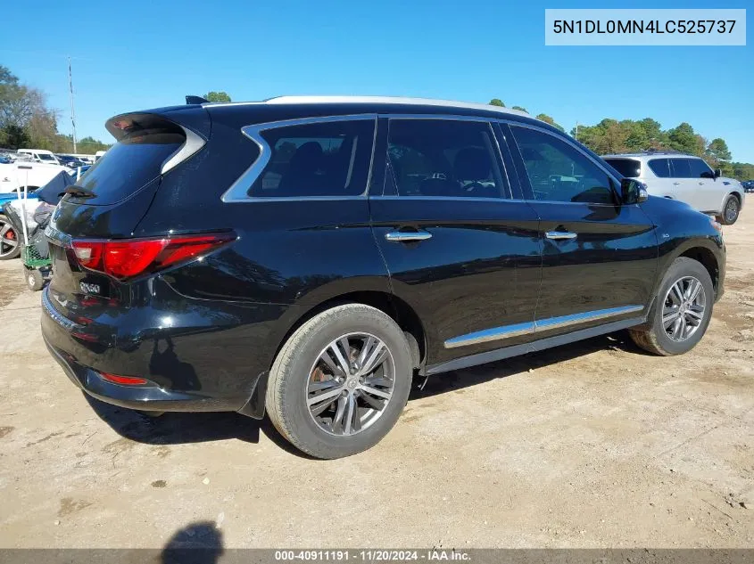 2020 Infiniti Qx60 Luxe VIN: 5N1DL0MN4LC525737 Lot: 40911191