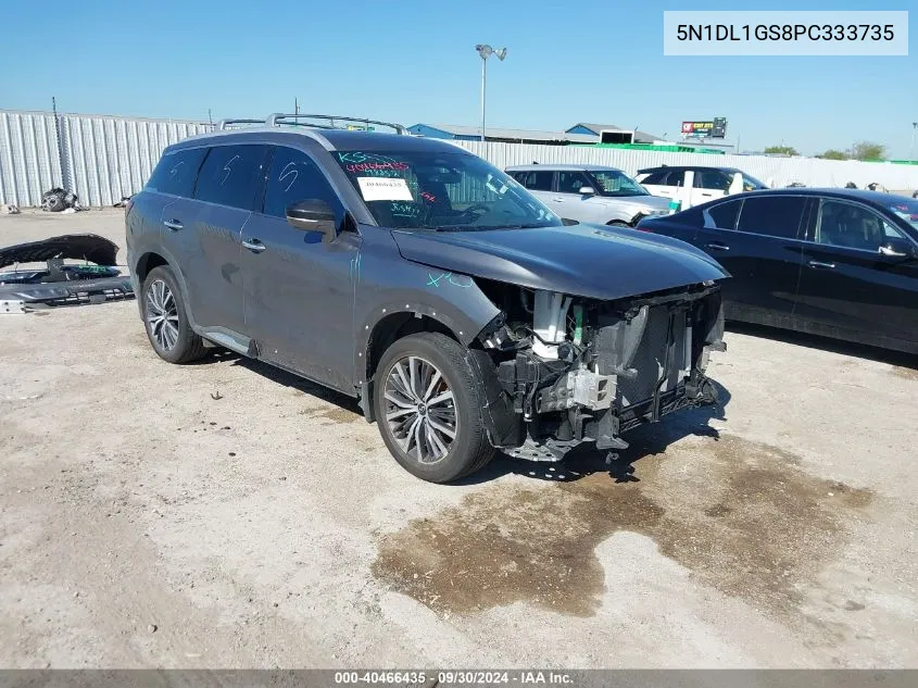 2023 Infiniti Qx60 Sensory VIN: 5N1DL1GS8PC333735 Lot: 40466435