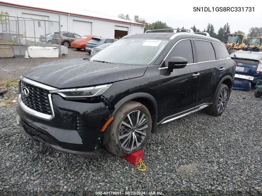 5N1DL1GS8RC331731 2024 Infiniti Qx60 Sensory Awd