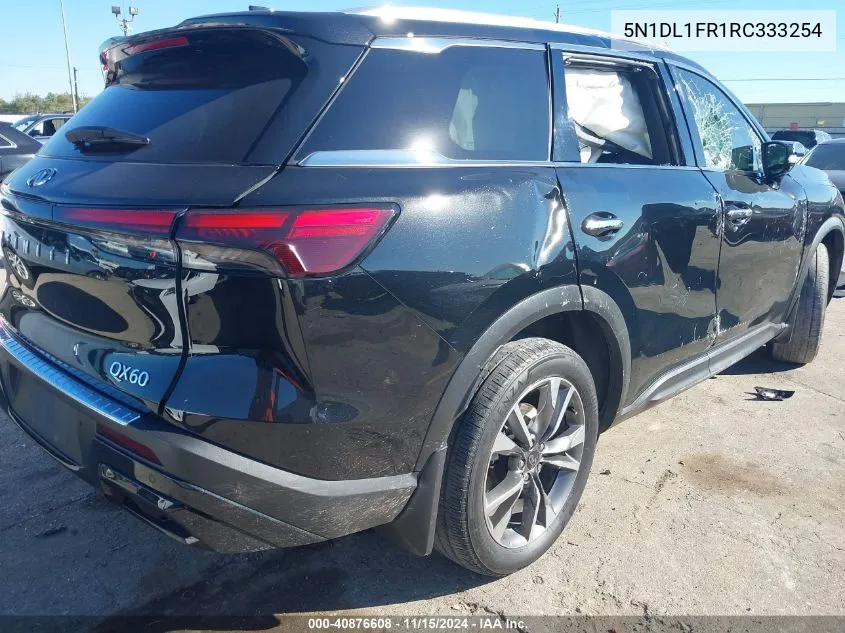 2024 Infiniti Qx60 Luxe VIN: 5N1DL1FR1RC333254 Lot: 40876608