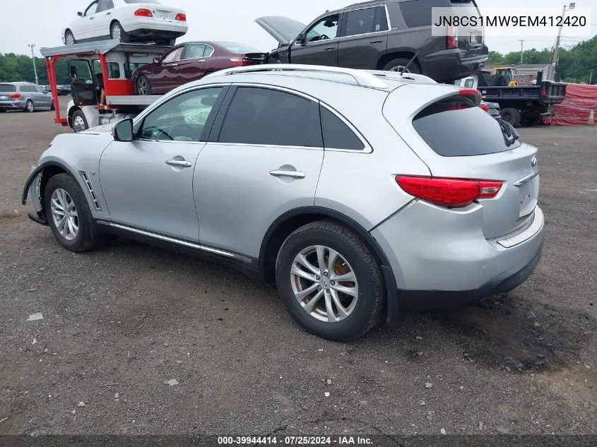 JN8CS1MW9EM412420 2014 Infiniti Qx70