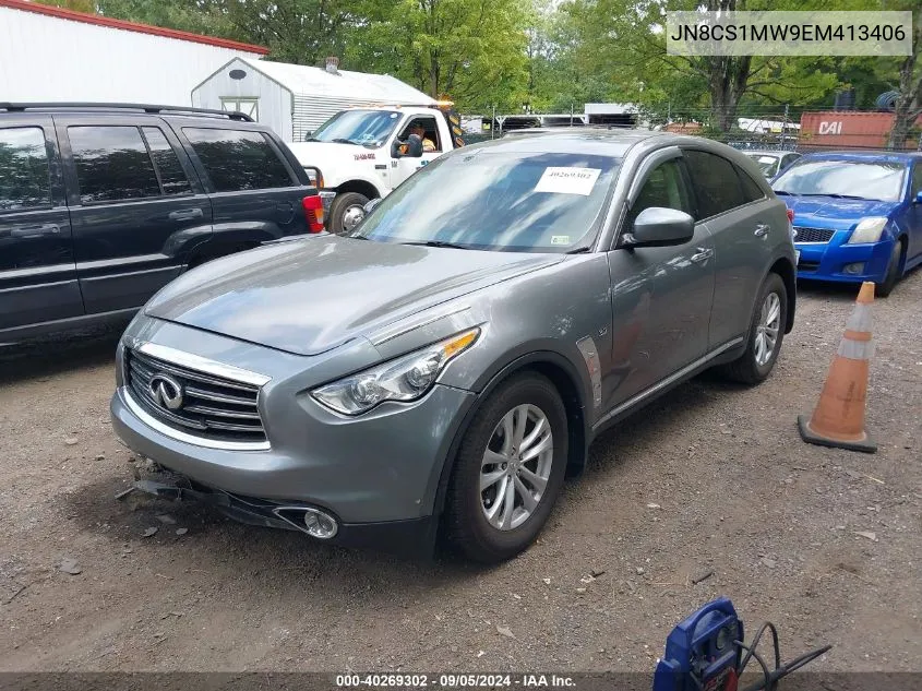 JN8CS1MW9EM413406 2014 Infiniti Qx70