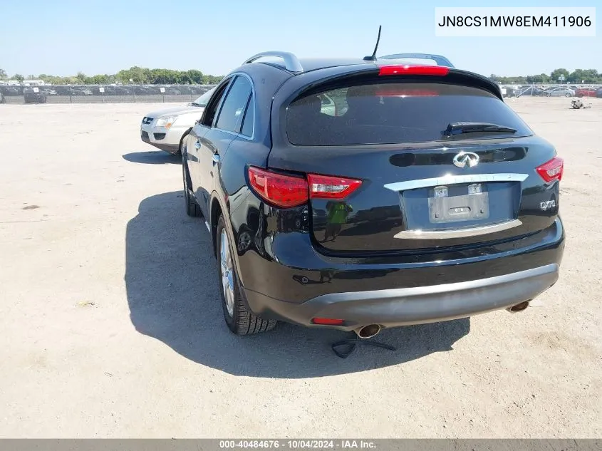 JN8CS1MW8EM411906 2014 Infiniti Qx70