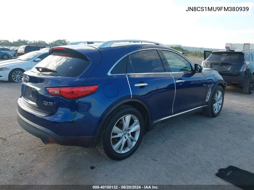 JN8CS1MU9FM380939 2015 Infiniti Qx70