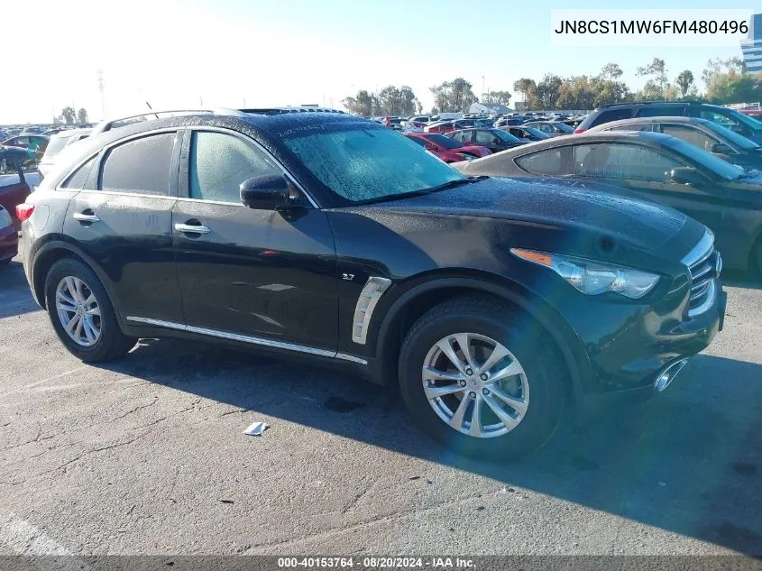 2015 Infiniti Qx70 VIN: JN8CS1MW6FM480496 Lot: 40153764